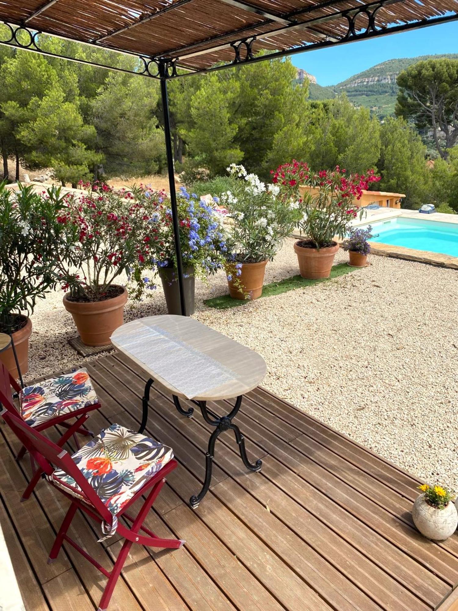 Le Sept Charmant Studio Aux Portes Des Calanques Cassis Exteriér fotografie